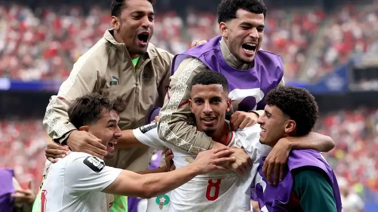 2026年世界杯:摩洛哥3-0击败加拿大,阿扎丁·乌纳希双响助球队晋级八强