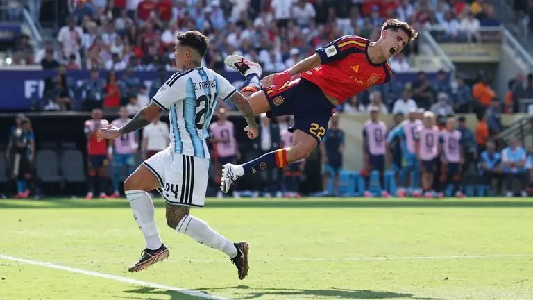 2026年世界杯:西班牙1-0阿根廷(加时赛):费兰·托雷斯的制胜球为西班牙赢得第二个冠军
